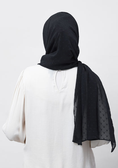 Granite-Plain Mosaic Butti Chiffon
