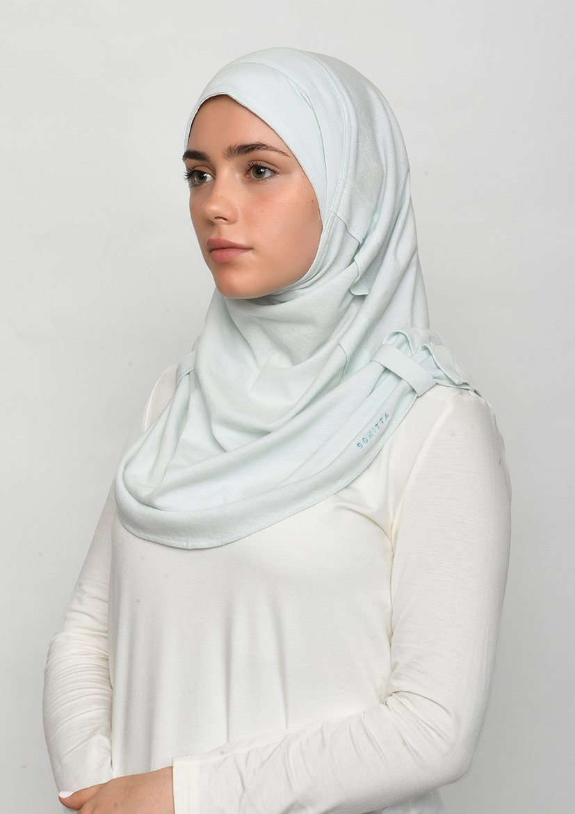 Light Turquoise-SlipOn-Polo Cotton