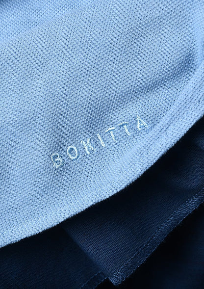 Blue-SlipOn-Polo Cotton