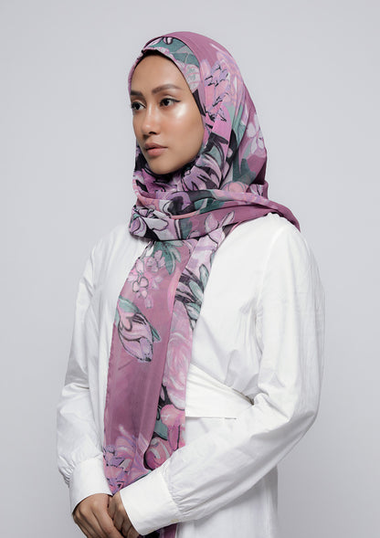 Soul Mate - Printed Crinkled Chiffon