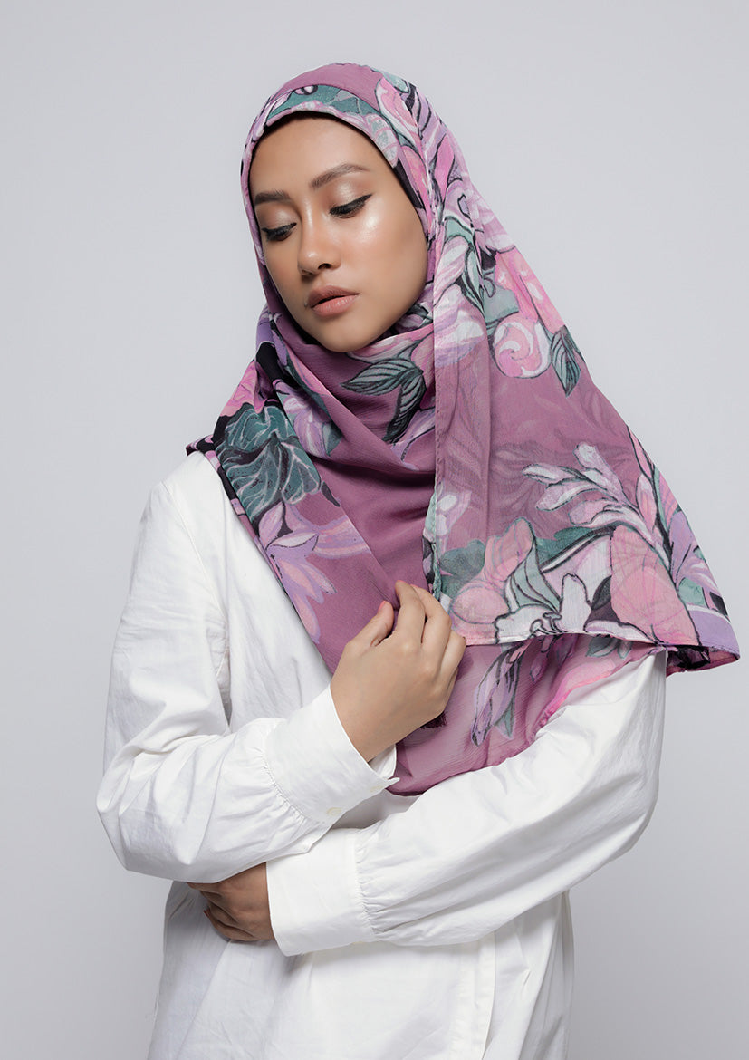 Soul Mate - Printed Crinkled Chiffon