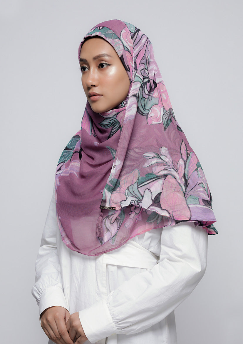 Soul Mate - Printed Crinkled Chiffon