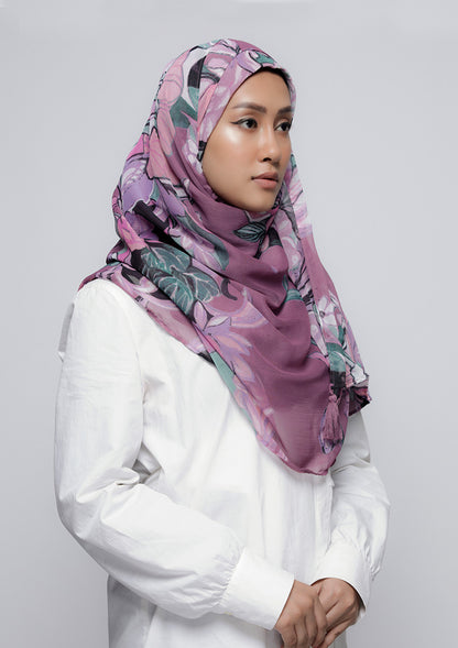 Soul Mate - Printed Crinkled Chiffon