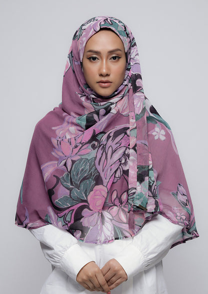 Soul Mate - Printed Crinkled Chiffon