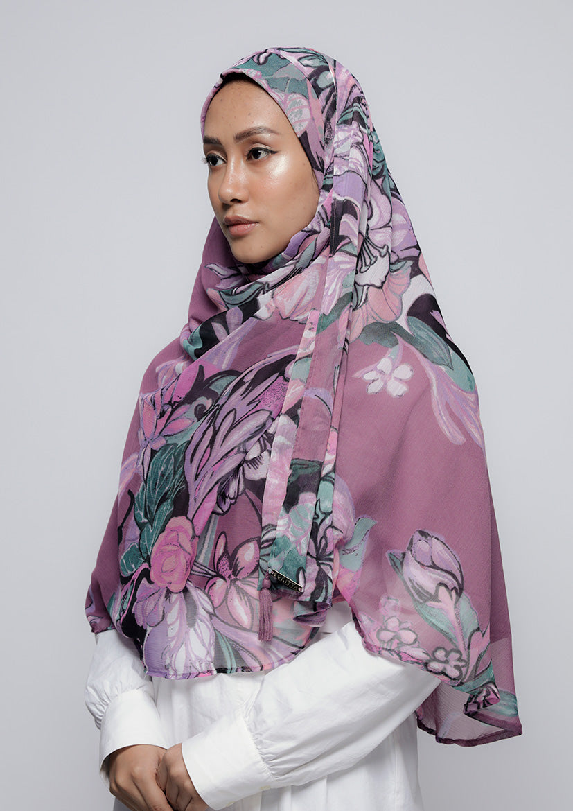 Soul Mate - Printed Crinkled Chiffon