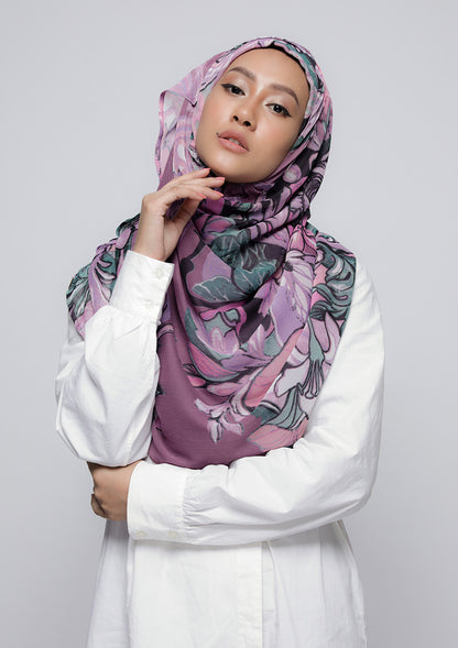 Soul Mate - Printed Crinkled Chiffon