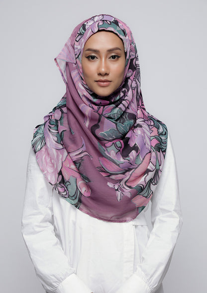 Soul Mate - Printed Crinkled Chiffon