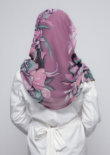 Soul Mate - Printed Crinkled Chiffon