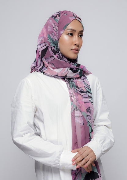 Soul Mate - Printed Crinkled Chiffon