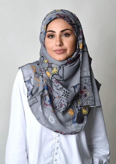 Barocco - Crinkled Chiffon - BOKITTA Hijab