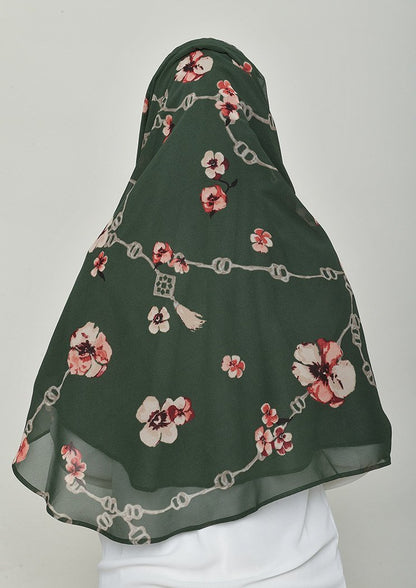 Chains Green - Gorgette - BOKITTA Hijab