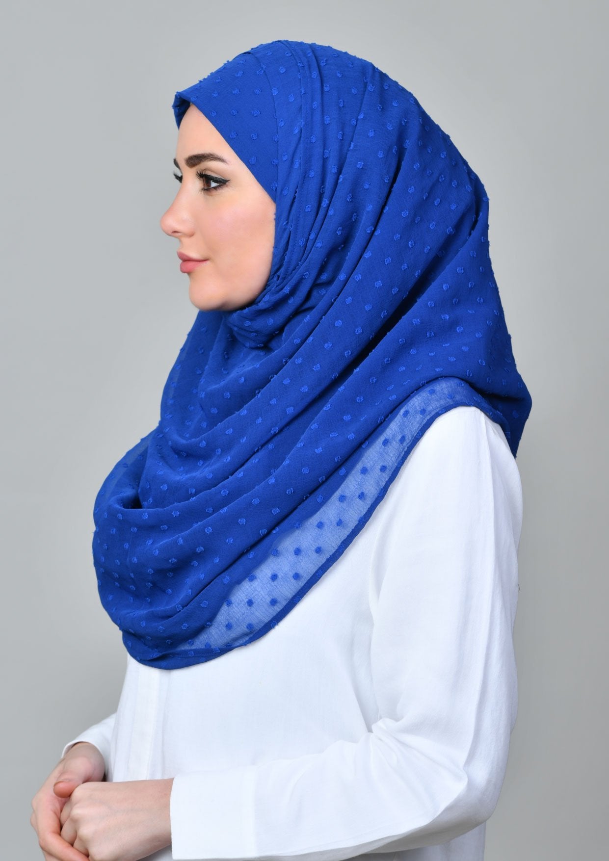 Falaki - Crinkled Butti Chiffon - BOKITTA Hijab
