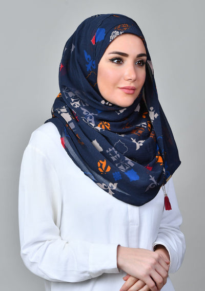 Fanous - Mosaic Chiffon - BOKITTA Hijab