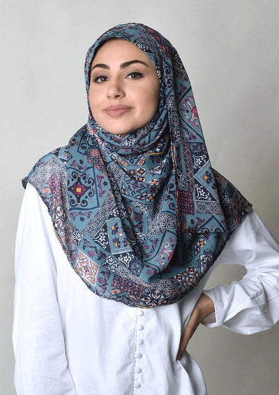 La Majolica - Crinkled Chiffon - BOKITTA Hijab